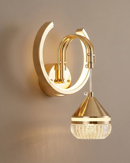 Modern Crown LED Wall Light