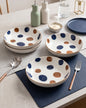 Rustic Harmony Pasta Bowl - Set Of 4