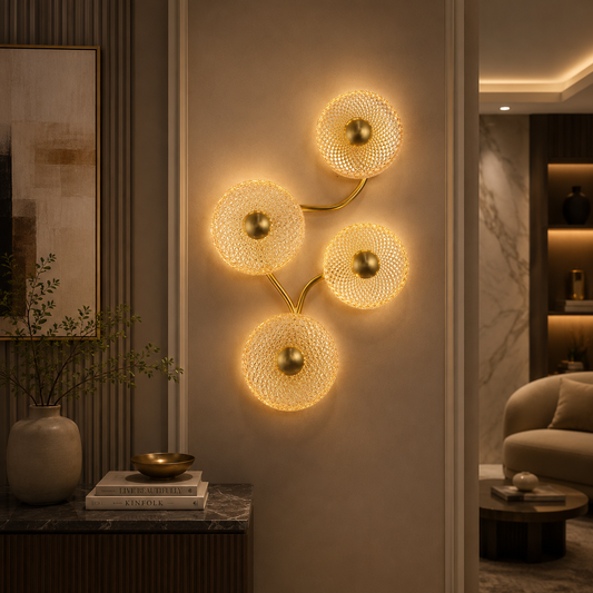 Solaris Petal Wall Light For Home & Item for Wall Decoration