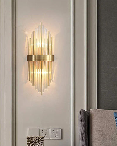 Royal Crystal Glow Wall Light