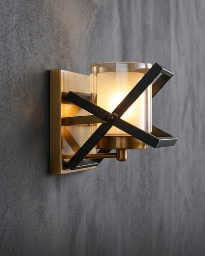 Geometric Luxe Wall Light