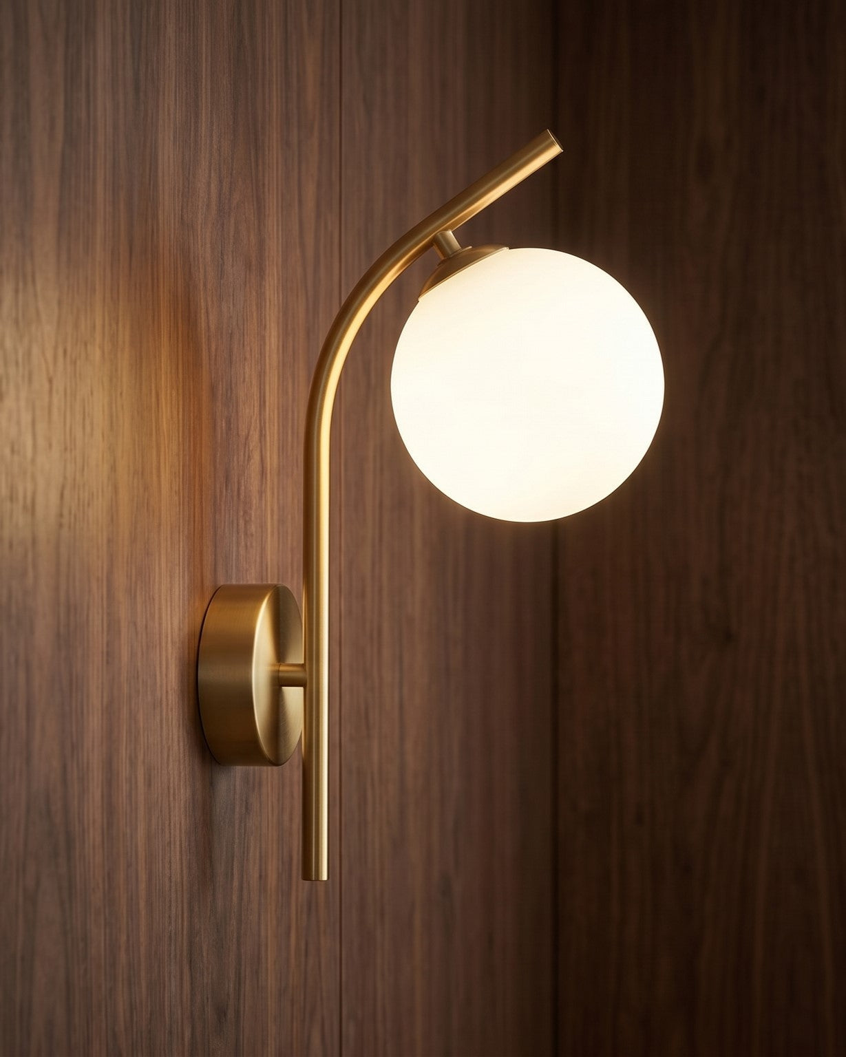 Nordic Globe Wall Light