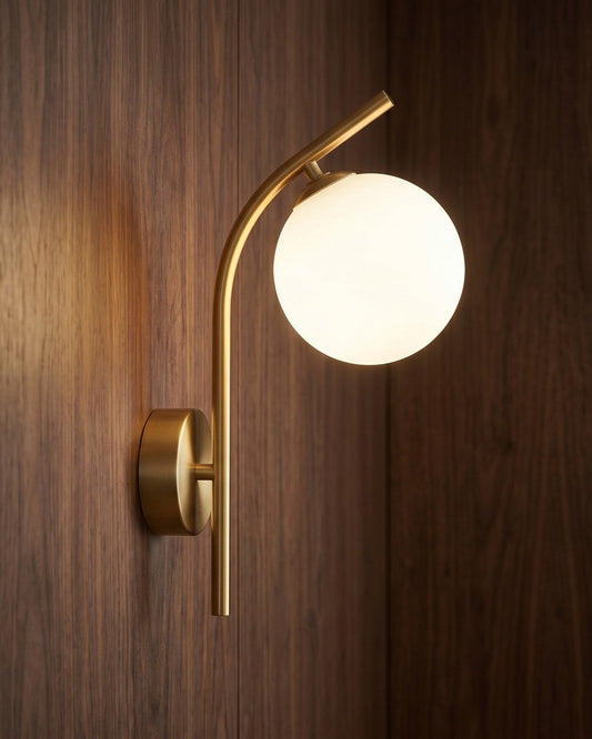 Nordic Globe Wall Light