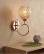 Crystal Loop Luxury Wall Light