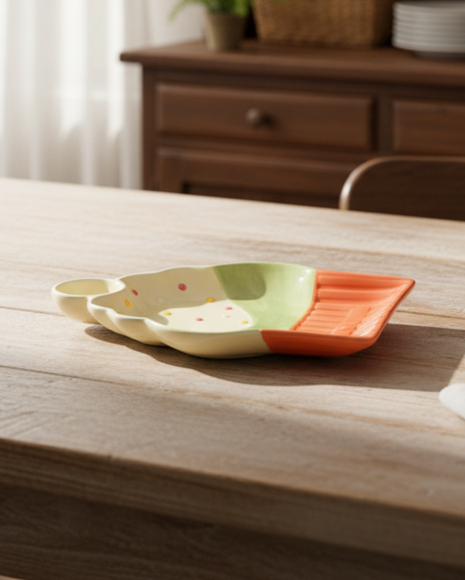 Whimsical Cupcake Serving Platter
