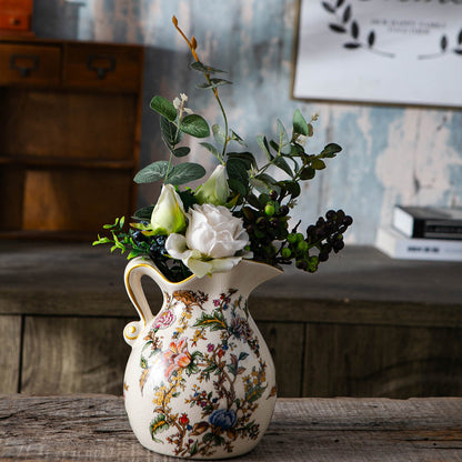 Enchanted Blossom Decorartive Jug & Item for Home Deocoration