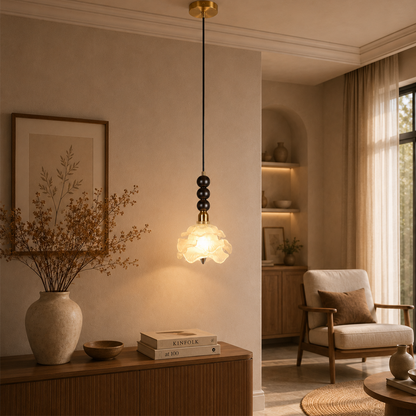 Rose Haven Pendant Light For Home  & Item  for Home Decoration - White