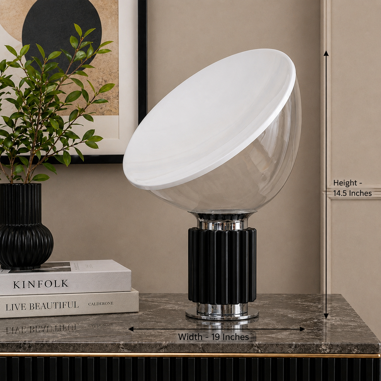 Elara Eclipse Table lamp for Home & Item for Home Decoration