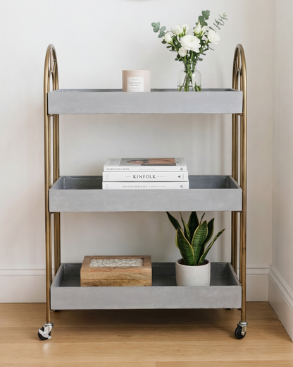 Aurelia Glide Serving/Bar Cart