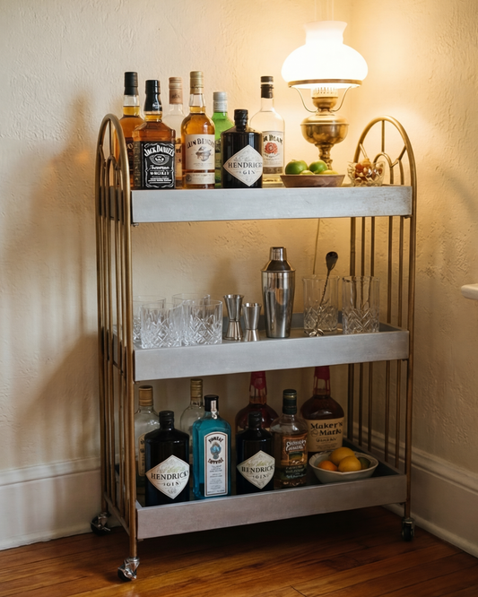 Aurelia Glide Serving/Bar Cart