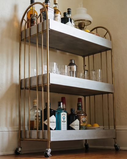 Aurelia Glide Serving/Bar Cart