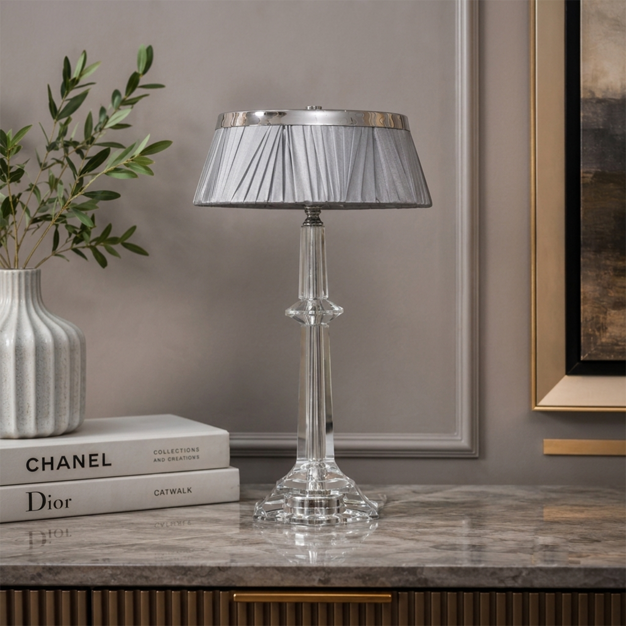 Prism Royale Crystal Table Lamps For Home & Item for Home Decoration