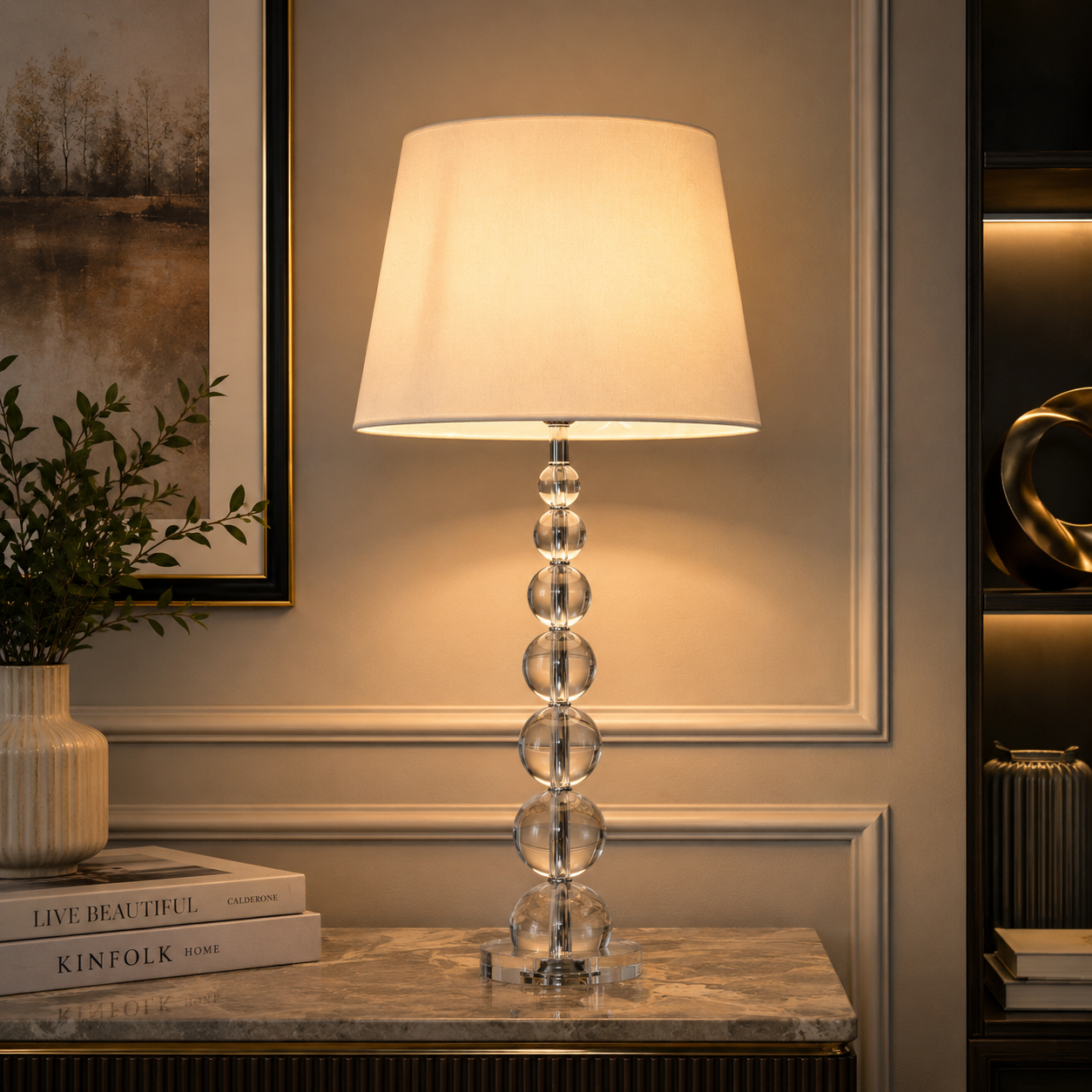 Crystal Vesper Designer Table Lamps For Home & Item for Home Decoration