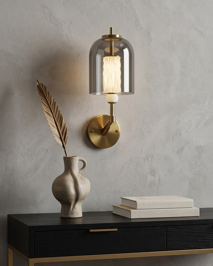 Aurora Luxe Glass Wall Light