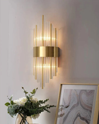 Royal Crystal Glow Wall Light