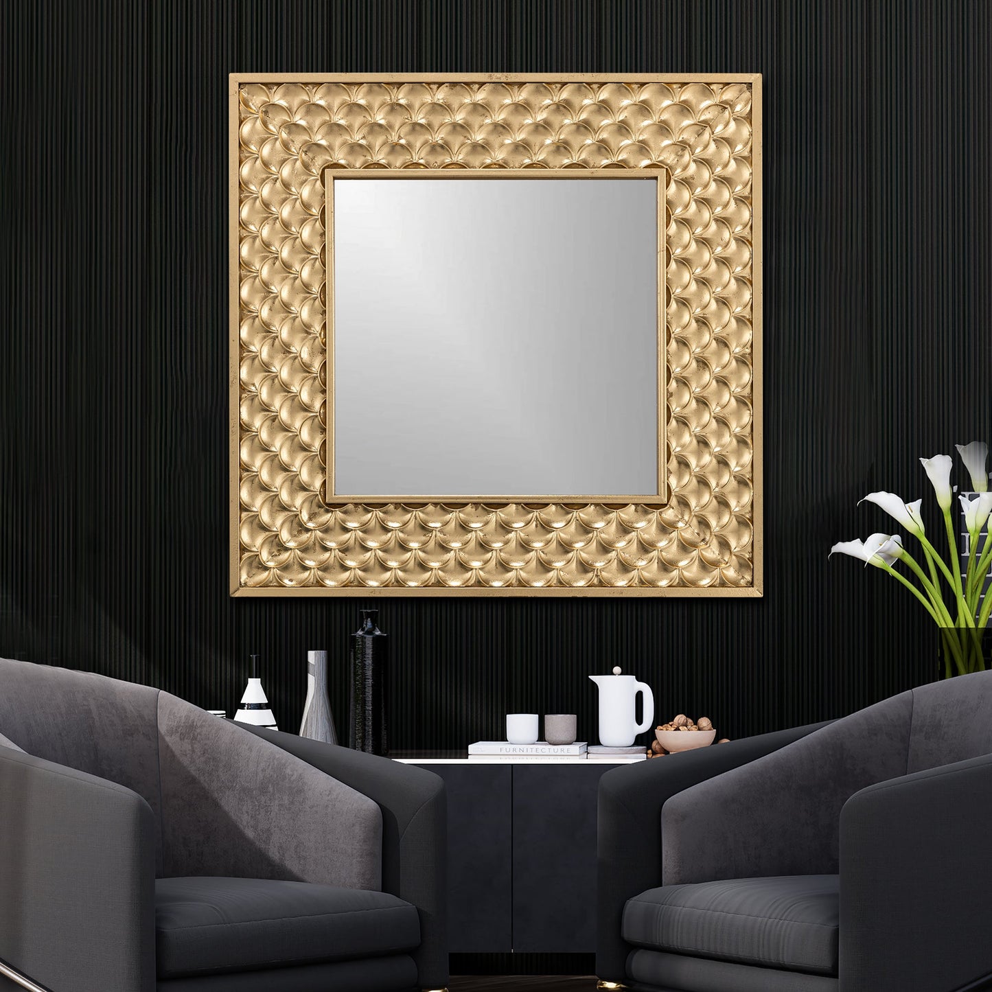 Ember Light Decorative mirror for living room