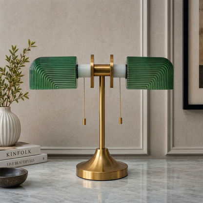 Emerald Horizon Table lamp for Home & Item for Home Decoration