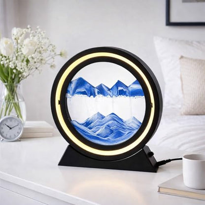Bigsmall Leviosa Rotating Suspension Lamp with Wireless Charger | Hovering Floating Light | Colorful Modes | Hand Wave Sensor | Modern Spiral LED Night Lamp for Bedroom and Living Room Home Decor
