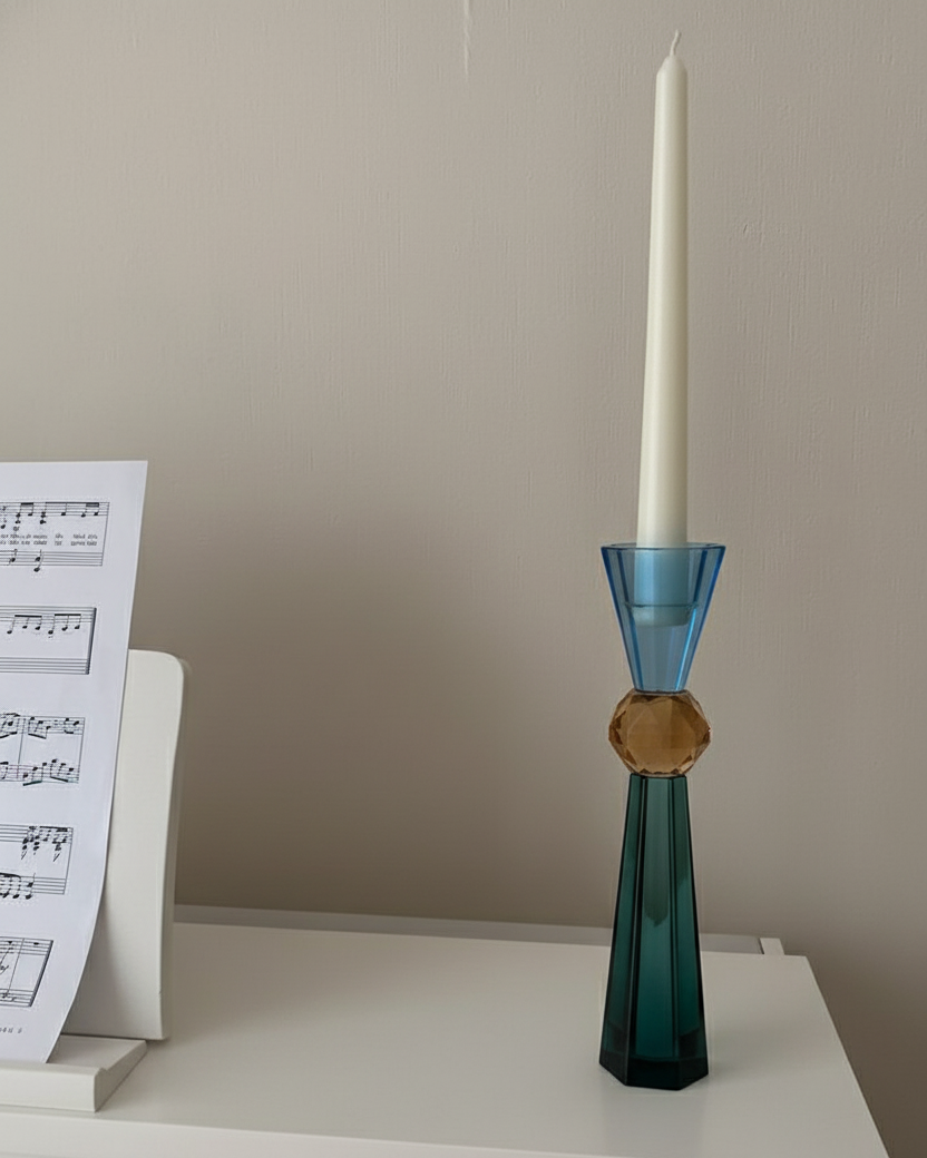 Aurora Prism Candle Holder - Small