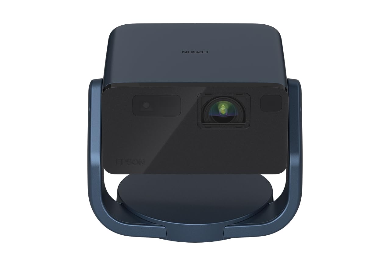 Epson EF-22N Smart Portable Home Theatre Projector, Full HD 1080p, Google TV, HDR10, 1000 Lumens, 360-degree Horizontal & 150-degree Vertical Adjustment, Built-in Speakers, Up to 150-Inch Display