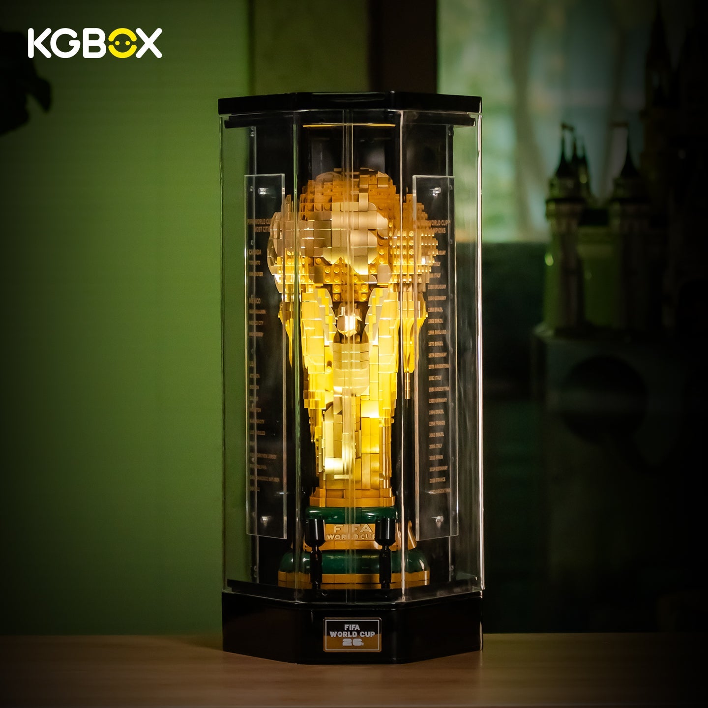 LEGO Premium Display For FIFA World Cup Official Trophy - LED & UV Print