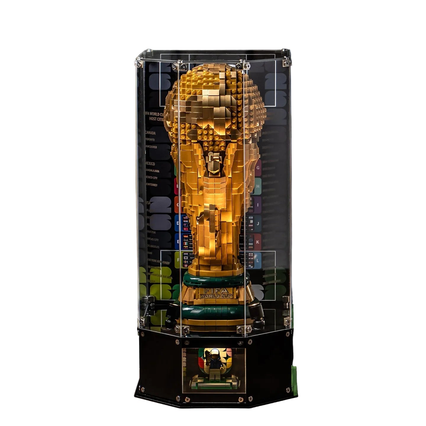 LEGO Premium Display For FIFA World Cup Official Trophy - LED & UV Print