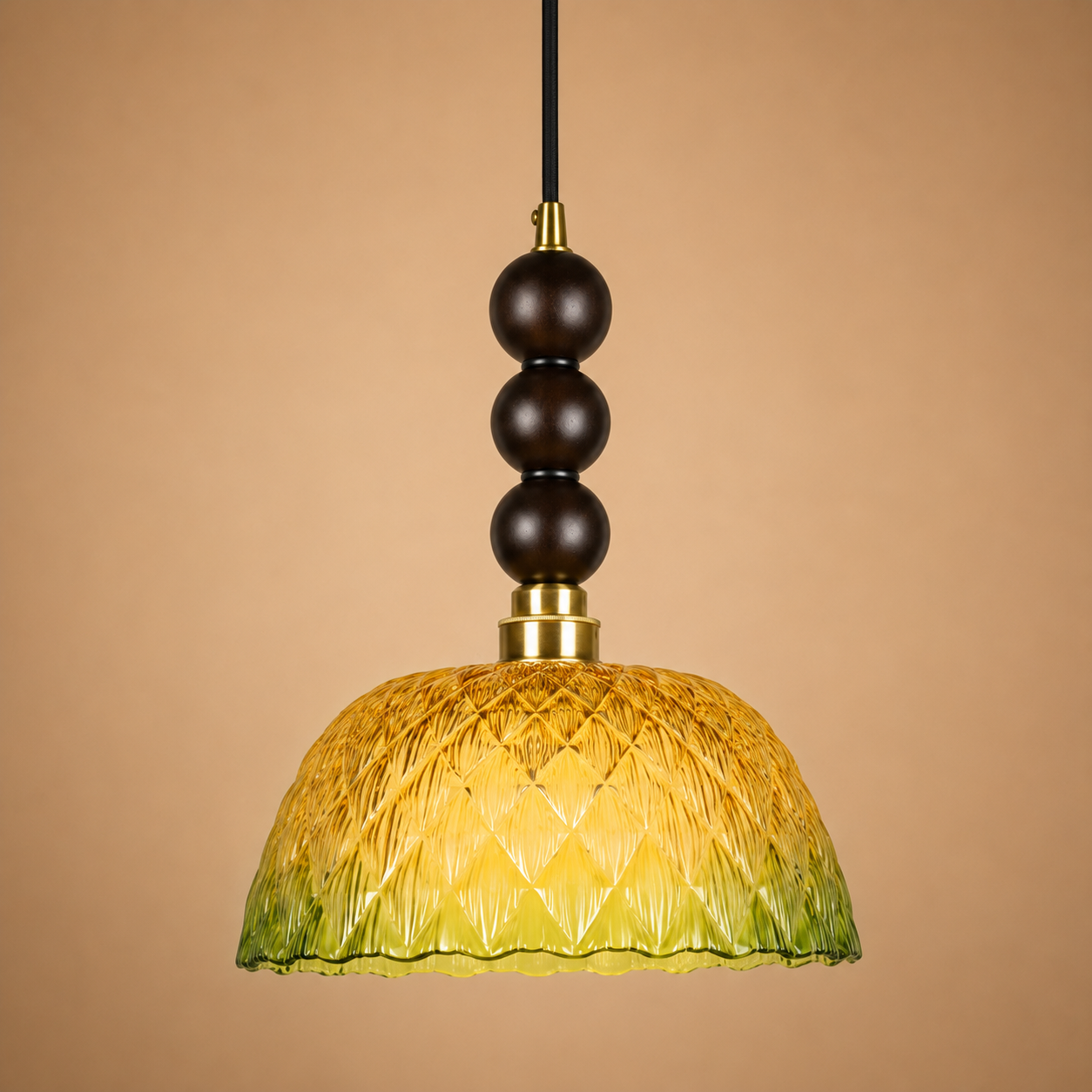 Garden Aura Pendant Light For Home  & Item  for Home Decoration - Yellow & Green