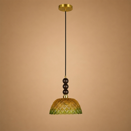 Garden Aura Pendant Light For Home  & Item  for Home Decoration - Yellow & Green