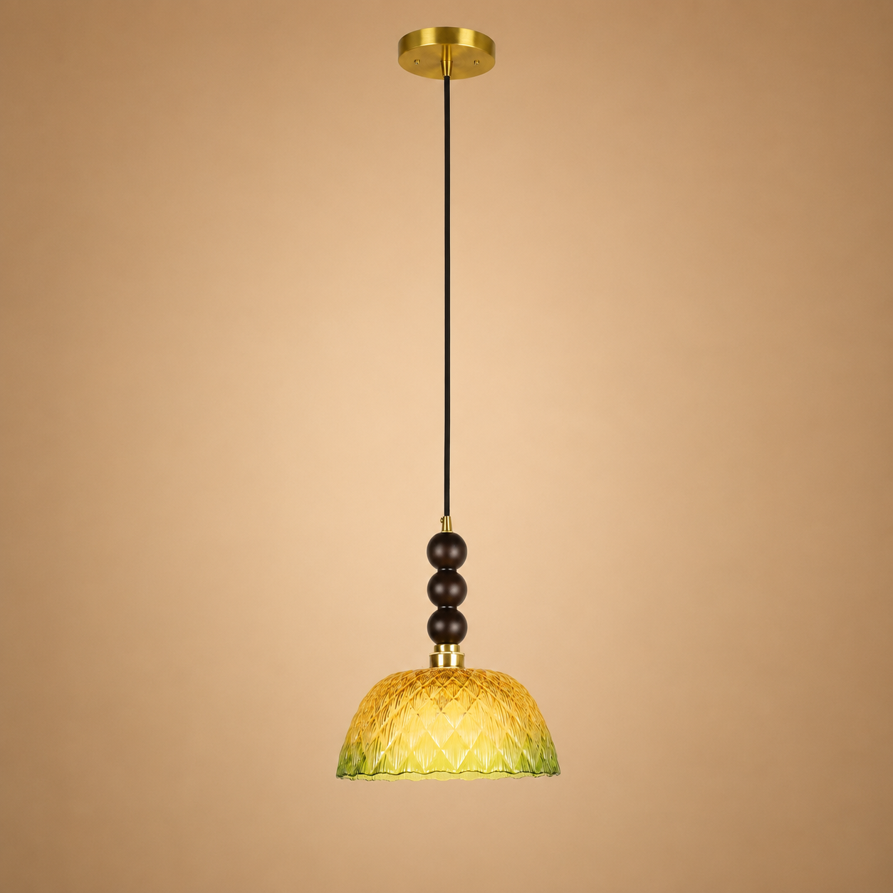 Garden Aura Pendant Light For Home  & Item  for Home Decoration - Yellow & Green