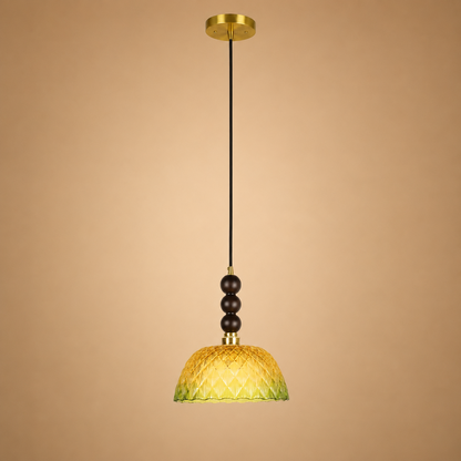 Garden Aura Pendant Light For Home  & Item  for Home Decoration - Yellow & Green