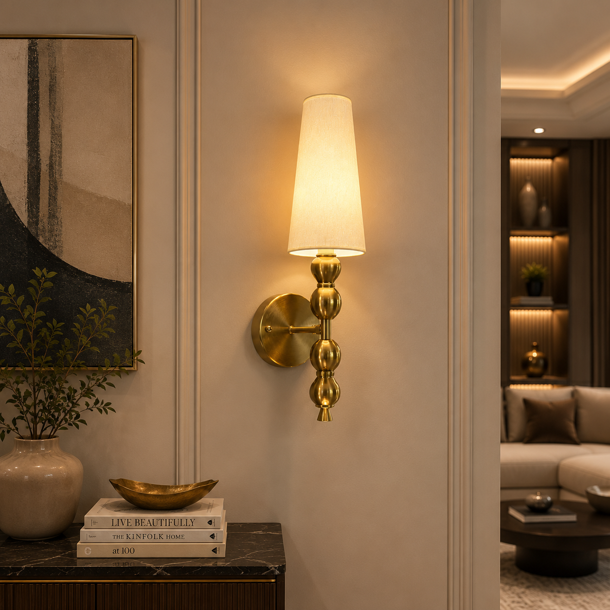Luminique Spire Wall Lamp for Home & Item for Wall Decoration