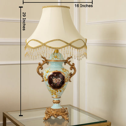 Lyrical Ember Designer Table Lamps for Living Room