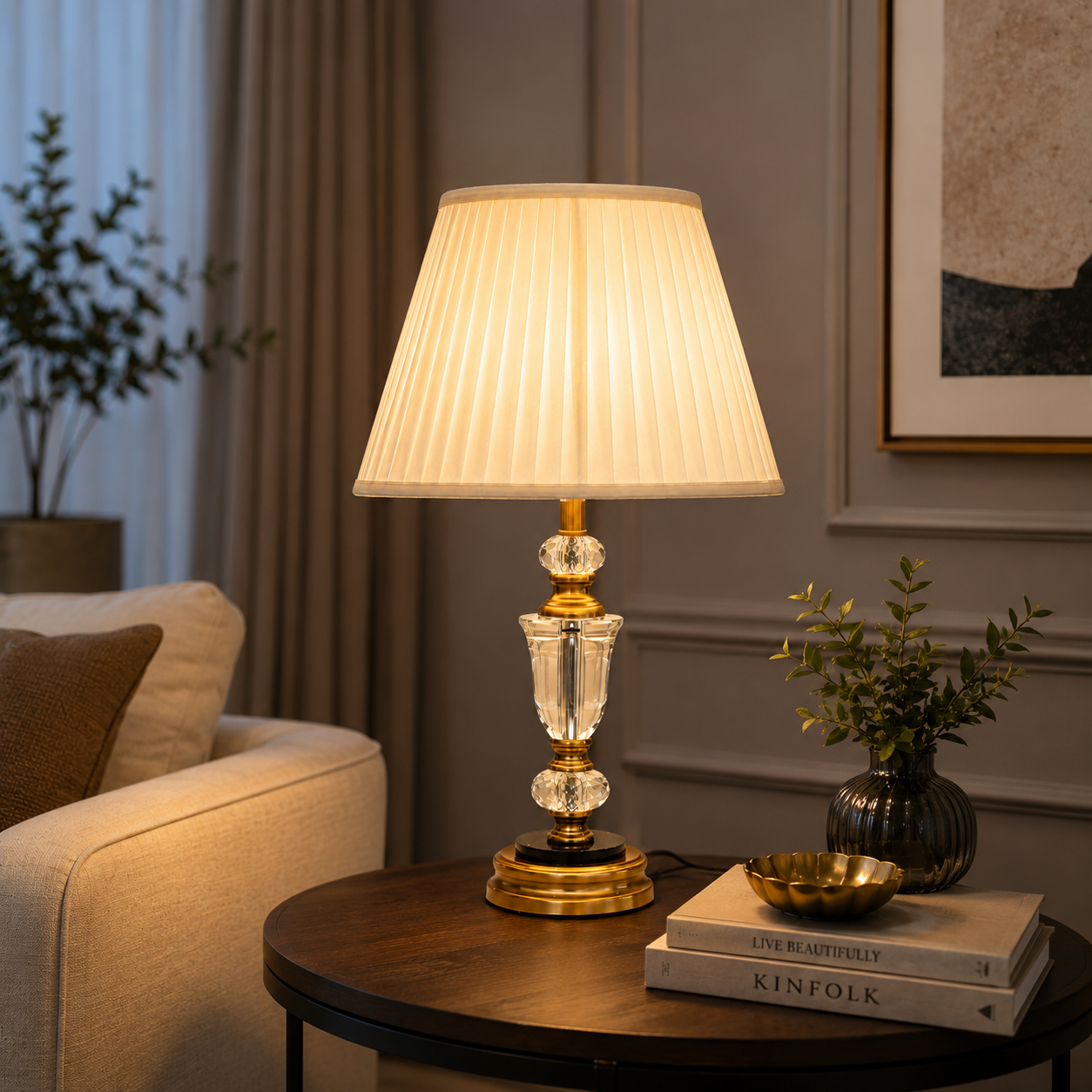 Nova Crystal Designer Table Lamps For Home & Item for Home Decoration