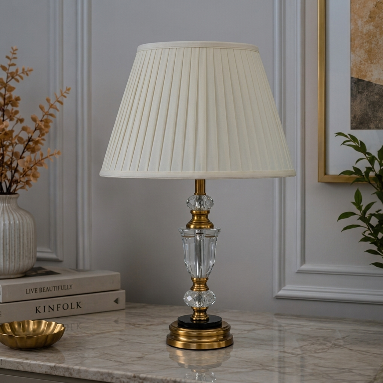 Nova Crystal Designer Table Lamps For Home & Item for Home Decoration