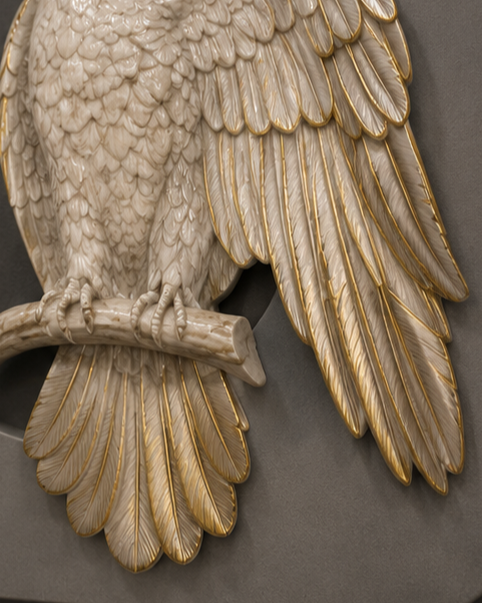 Imperial Eagle Decorative Wall Accent