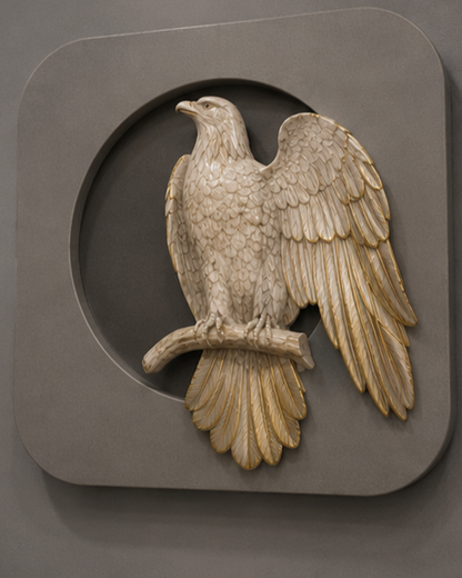 Imperial Eagle Decorative Wall Accent