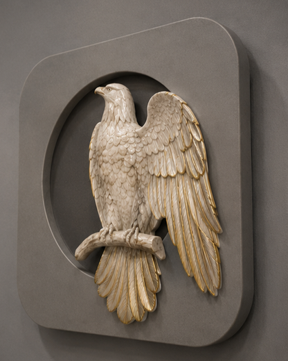Imperial Eagle Decorative Wall Accent