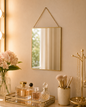 Golden Hanging Mirror