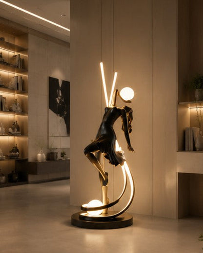 Dancing Lady Floor lamp - Black