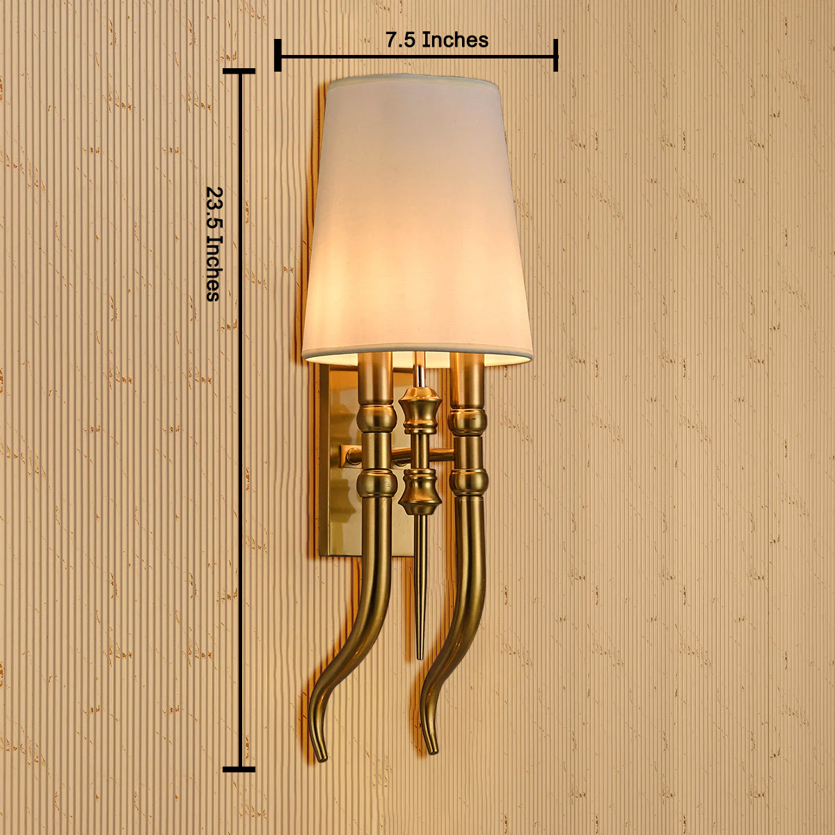 Arcadia Triform Wall Lamp for living Room