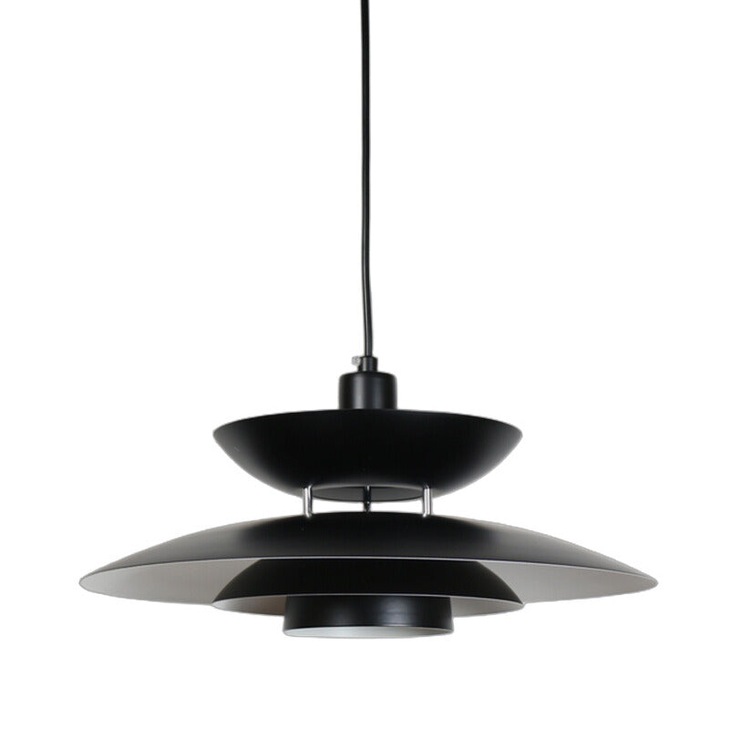Floating Shade UFO Ceiling Light For Home - Black