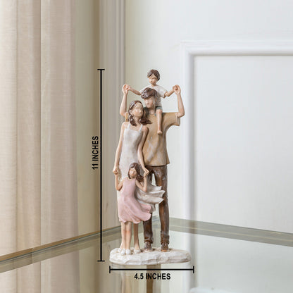 Forever Family Moment Home Decoration Showpiece & Table Decorative Showpiece