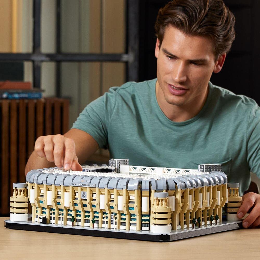 LEGO Real Madrid – Santiago Bernabéu Stadium 10299 Building Kit (5,876 Pieces)