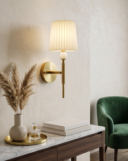 Golden Luxe Wall Sconce