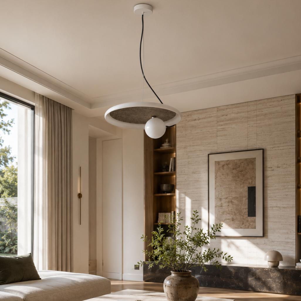Quantum Ceiling Light For Home & Home Decoration Item - White