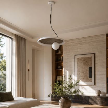 Quantum Ceiling Light For Home & Home Decoration Item - White