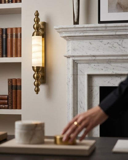 Aurielle Marble Glow Wall Sconce