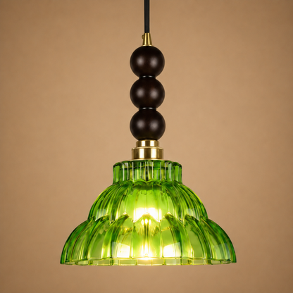 Rainleaf Bell Pendant Light For Home  & Item  for Home Decoration - Green