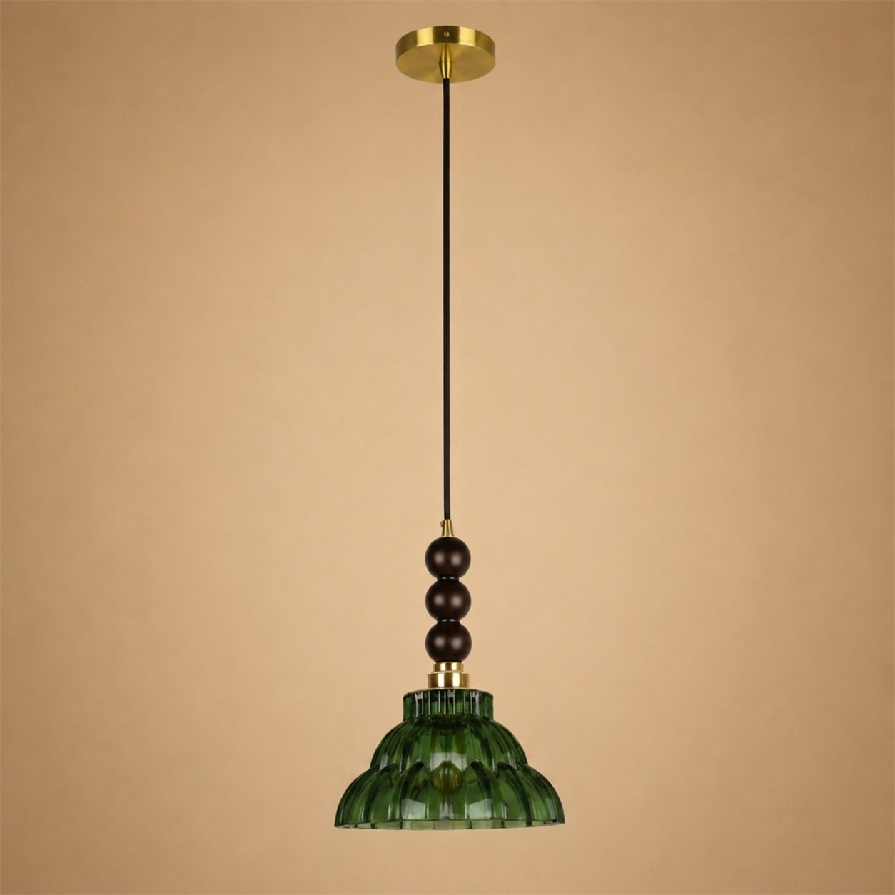 Rainleaf Bell Pendant Light For Home  & Item  for Home Decoration - Green