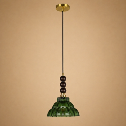 Rainleaf Bell Pendant Light For Home  & Item  for Home Decoration - Green